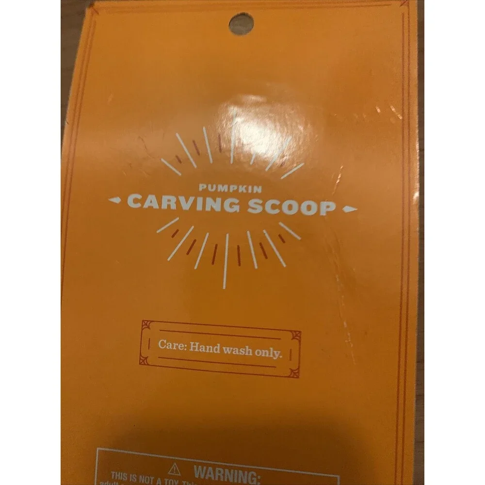 Hyde and Eek! Pumpkin Carving Scoop Orange
